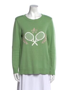 STS Sail to Sable Green Tennis Sweater